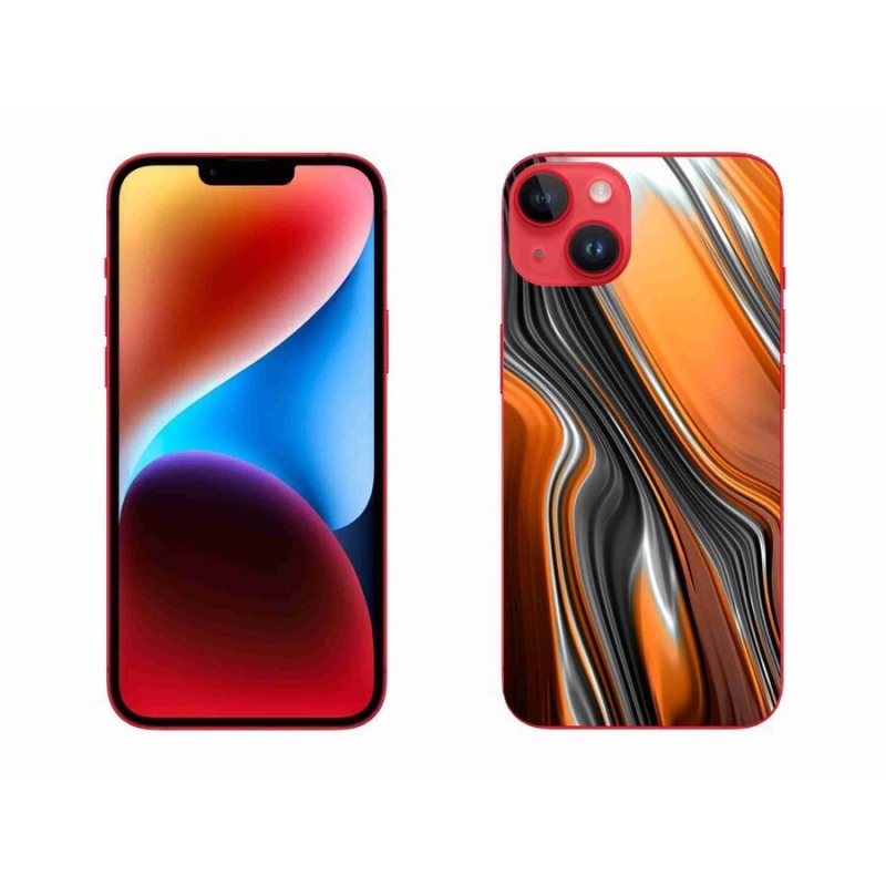 Gelový kryt mmCase na mobil iPhone 14 Plus - abstrakt 3