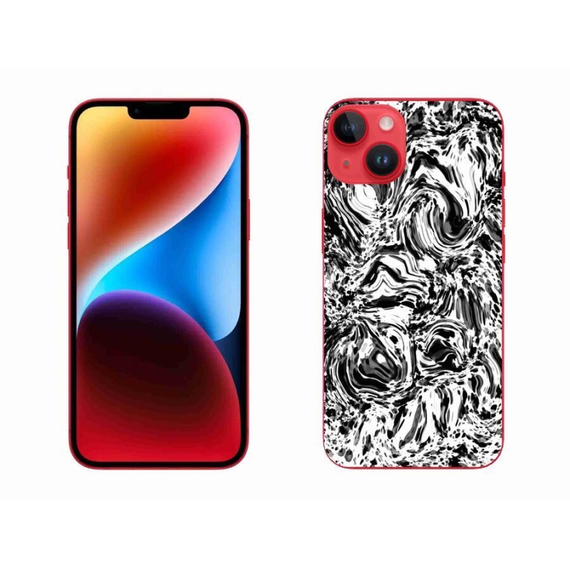 Gelový kryt mmCase na mobil iPhone 14 Plus - abstrakt 4