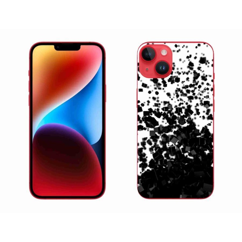 Gelový kryt mmCase na mobil iPhone 14 Plus - abstraktní vzor 1