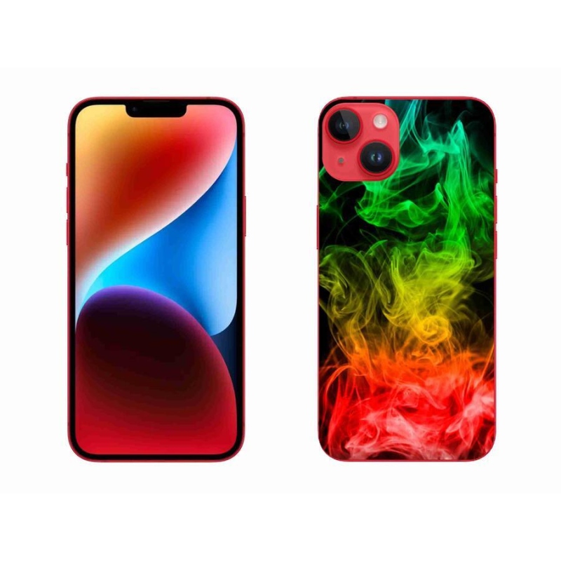 Gelový kryt mmCase na mobil iPhone 14 Plus - abstraktní vzor 7