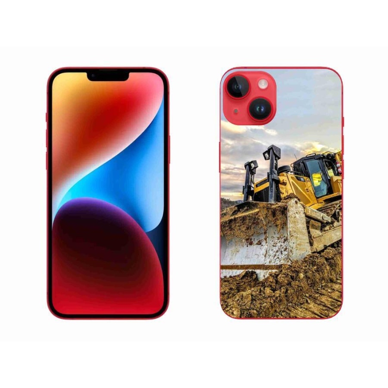 Gelový kryt mmCase na mobil iPhone 14 Plus - bagr