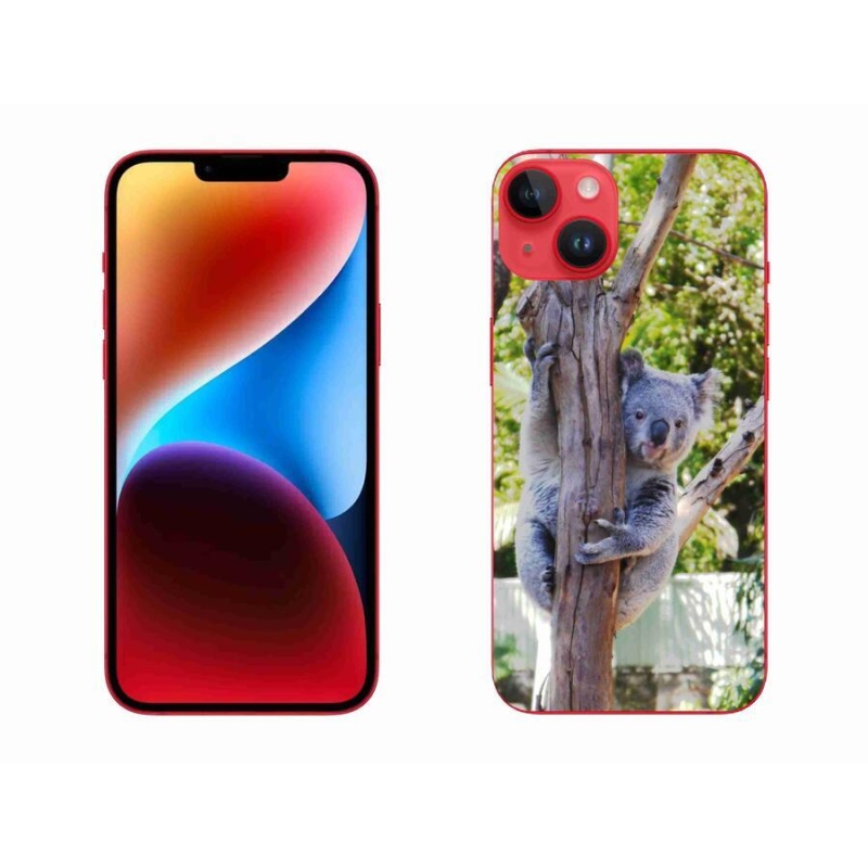 Gelový kryt mmCase na mobil iPhone 14 Plus - koala