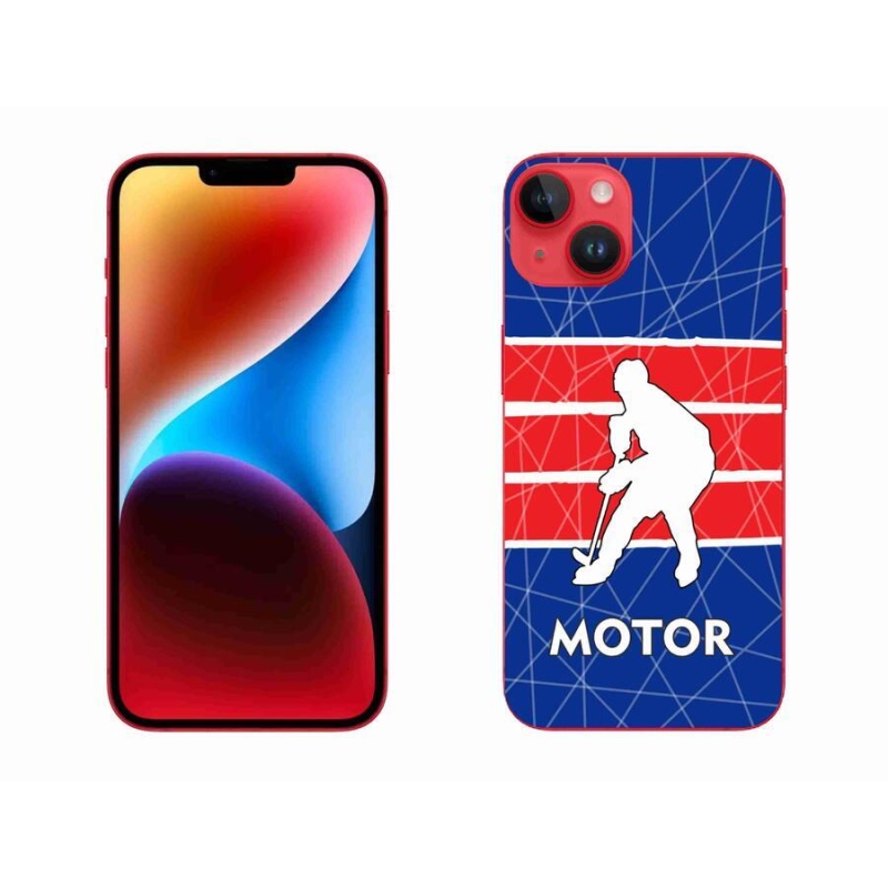 Gelový kryt mmCase na mobil iPhone 14 Plus - Motor