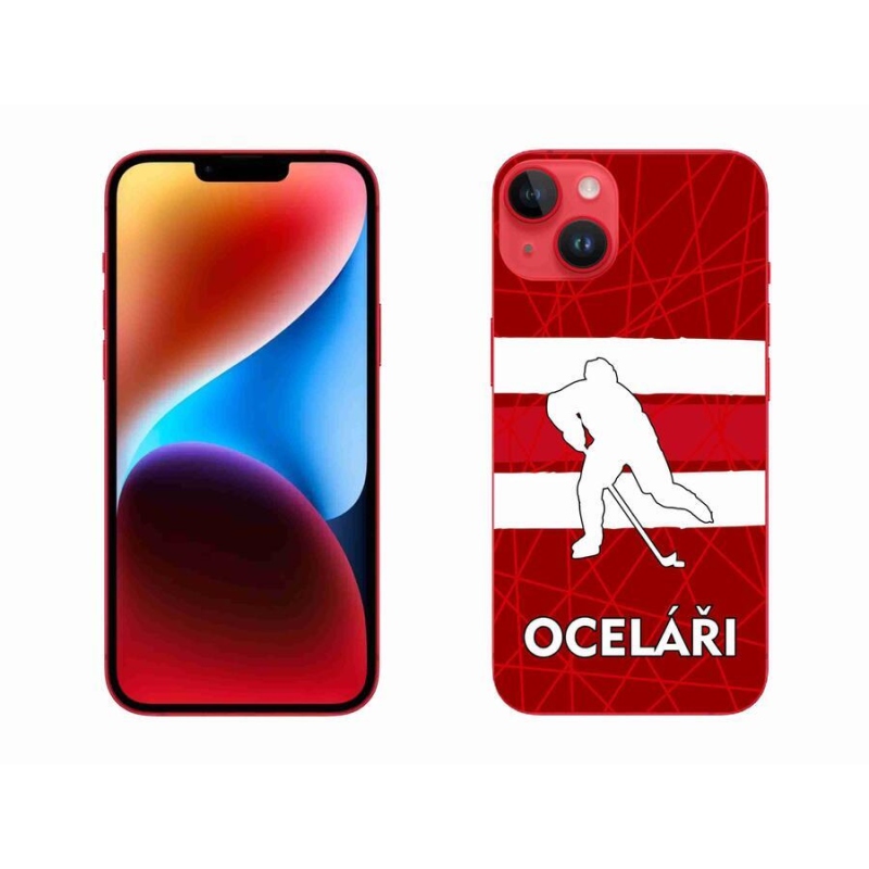 Gelový kryt mmCase na mobil iPhone 14 Plus - Oceláři
