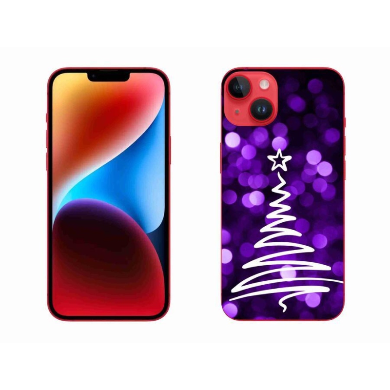 Gelový kryt mmCase na mobil iPhone 14 Plus - stromek