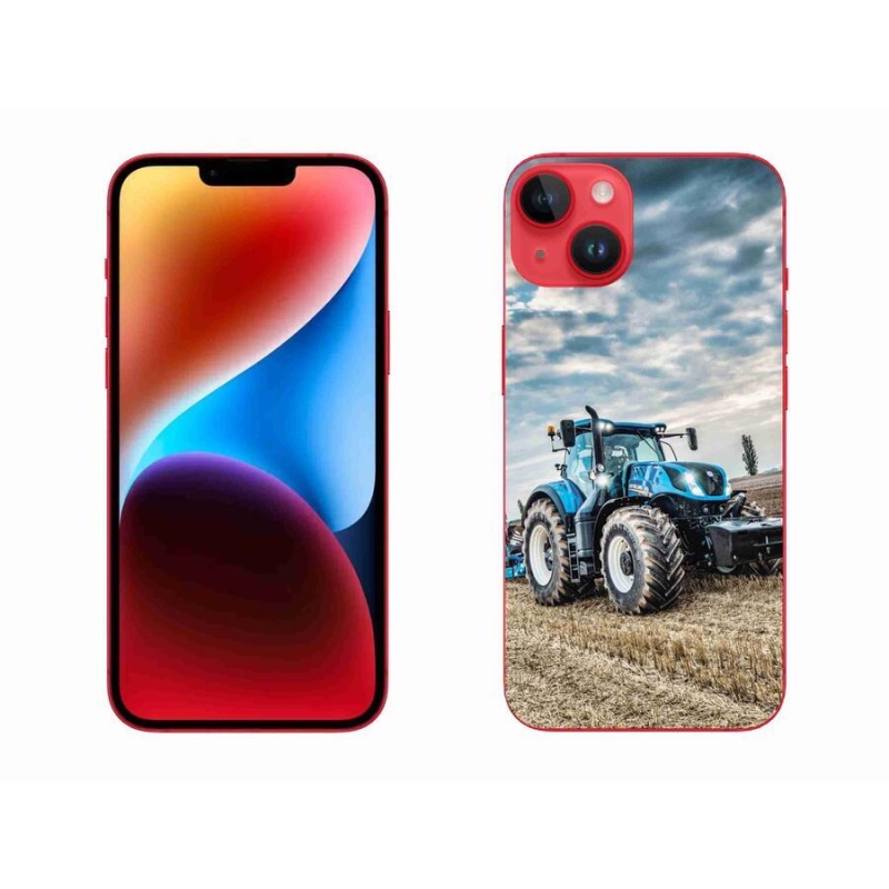 Gelový kryt mmCase na mobil iPhone 14 Plus - traktor 2
