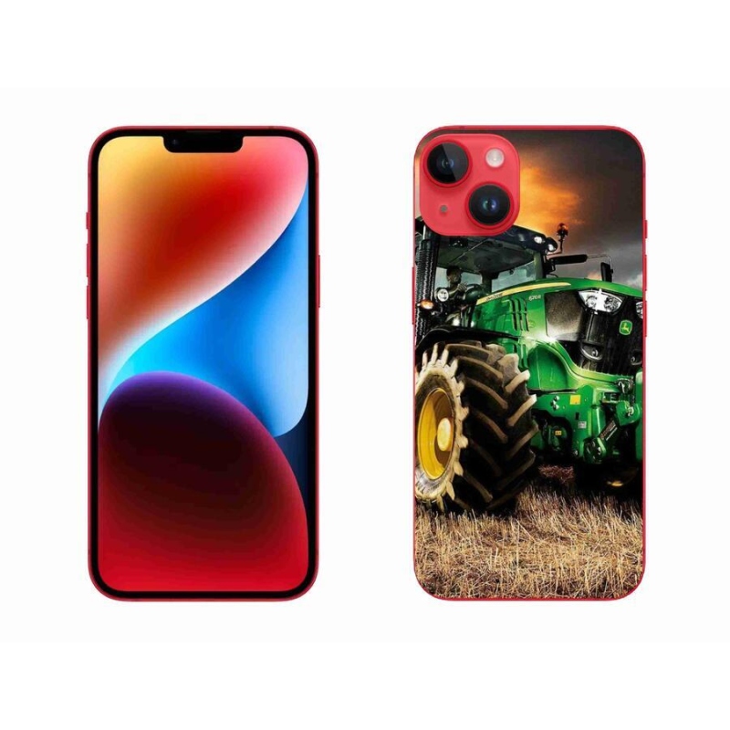 Gelový kryt mmCase na mobil iPhone 14 Plus - traktor