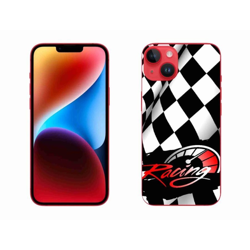 Gelový kryt mmCase na mobil iPhone 14 Plus - závodění