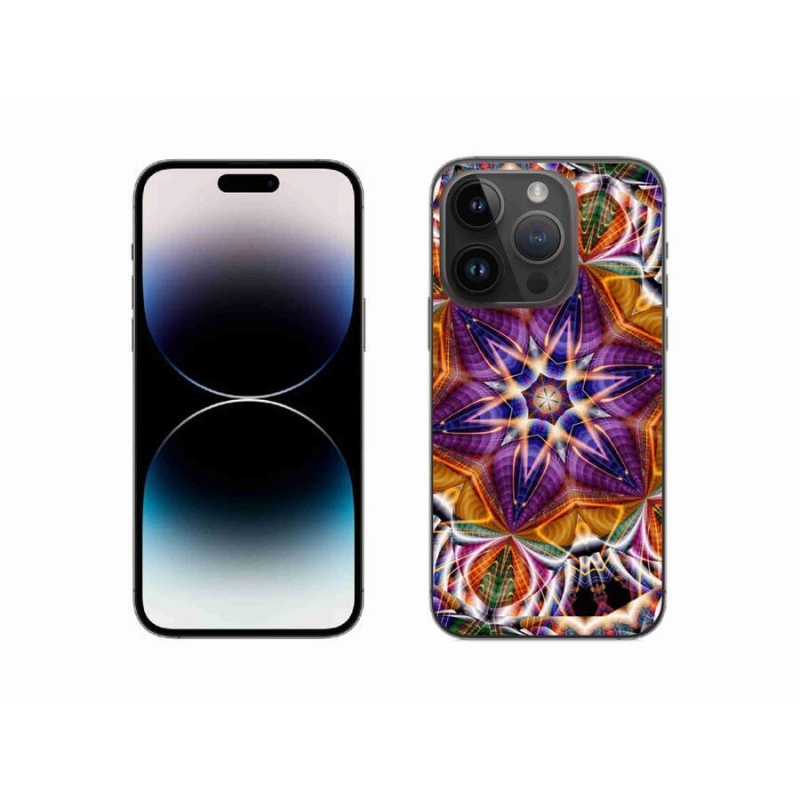 Gelový kryt mmCase na mobil iPhone 14 Pro 6.1 - abstrakt 6
