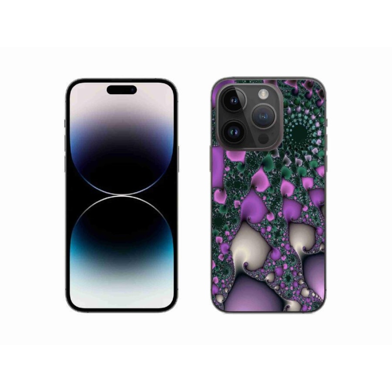 Gelový kryt mmCase na mobil iPhone 14 Pro 6.1 - abstrakt 7