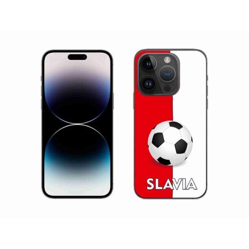 Gelový kryt mmCase na mobil iPhone 14 Pro 6.1 - fotbal 2