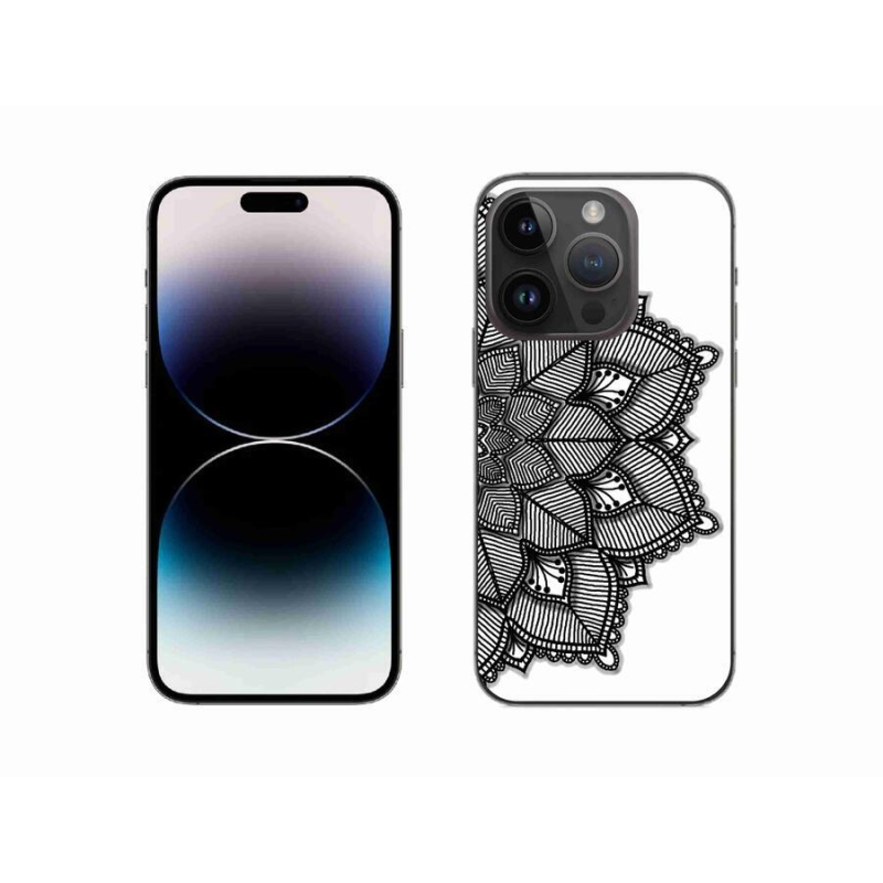 Gelový kryt mmCase na mobil iPhone 14 Pro 6.1 - mandala
