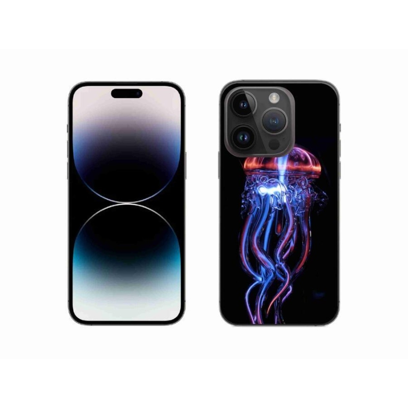 Gelový kryt mmCase na mobil iPhone 14 Pro 6.1 - medúza