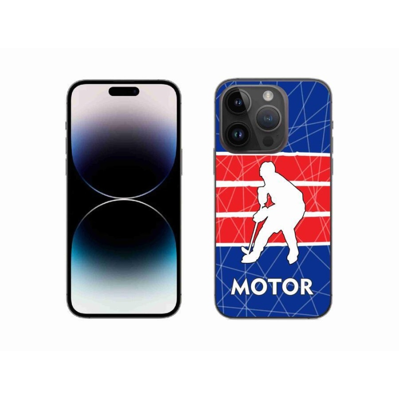 Gelový kryt mmCase na mobil iPhone 14 Pro 6.1 - Motor
