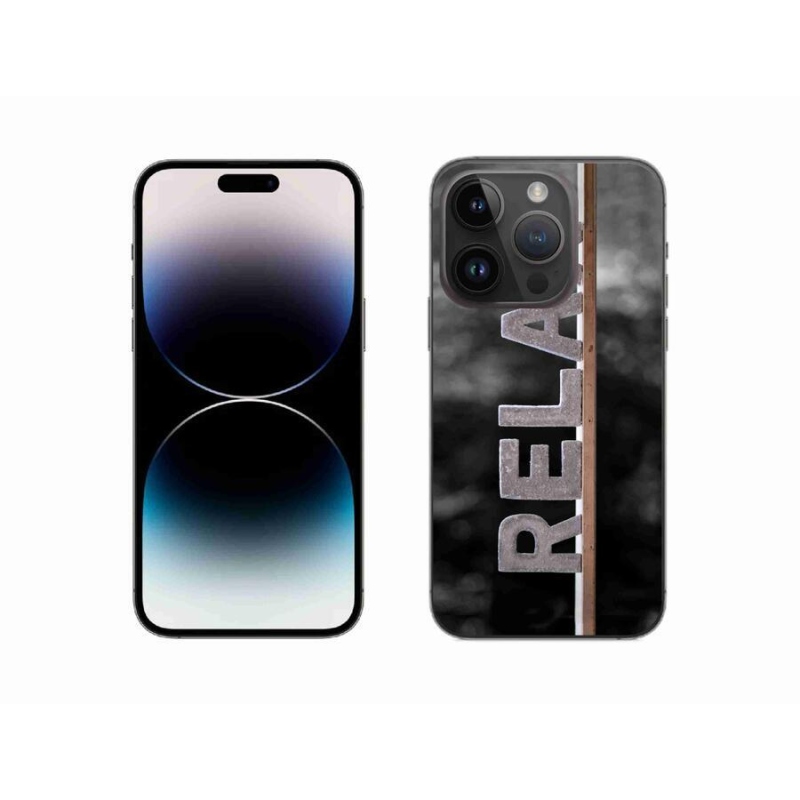 Gelový kryt mmCase na mobil iPhone 14 Pro 6.1 - relax 1