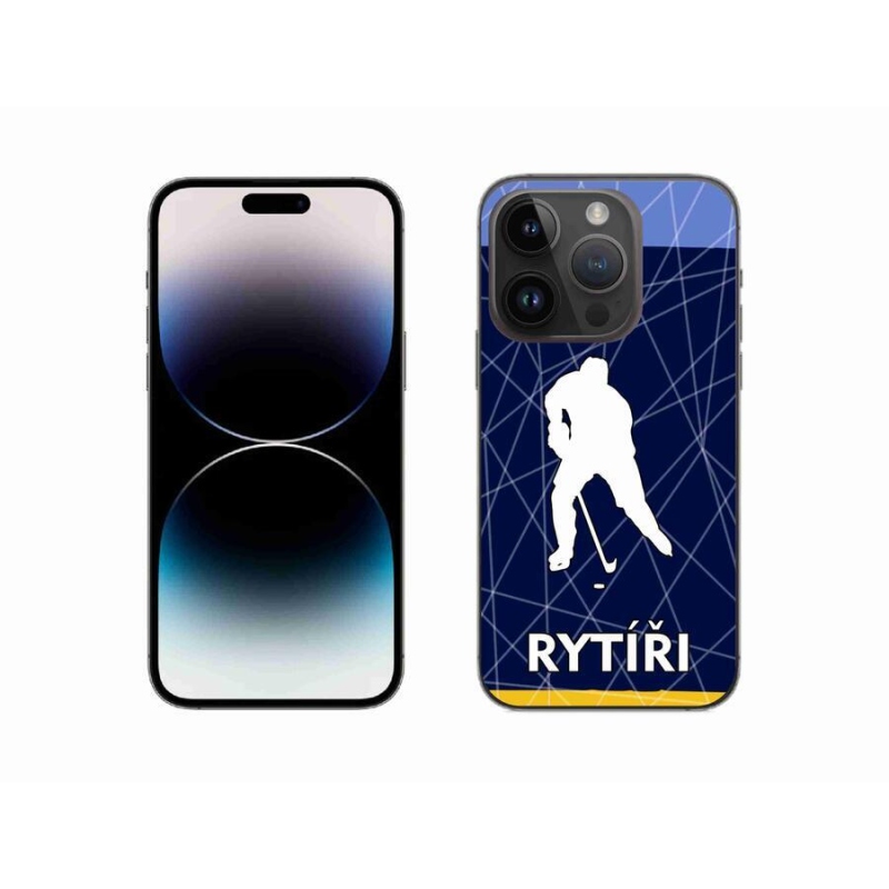Gelový kryt mmCase na mobil iPhone 14 Pro 6.1 - Rytíři