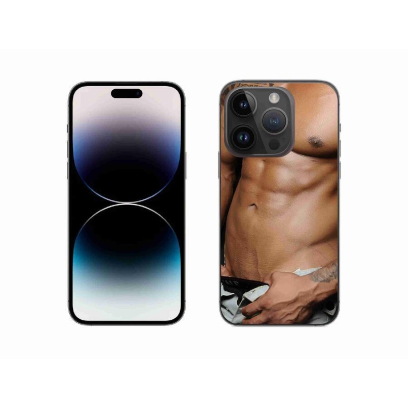 Gelový kryt mmCase na mobil iPhone 14 Pro 6.1 - sexy muž