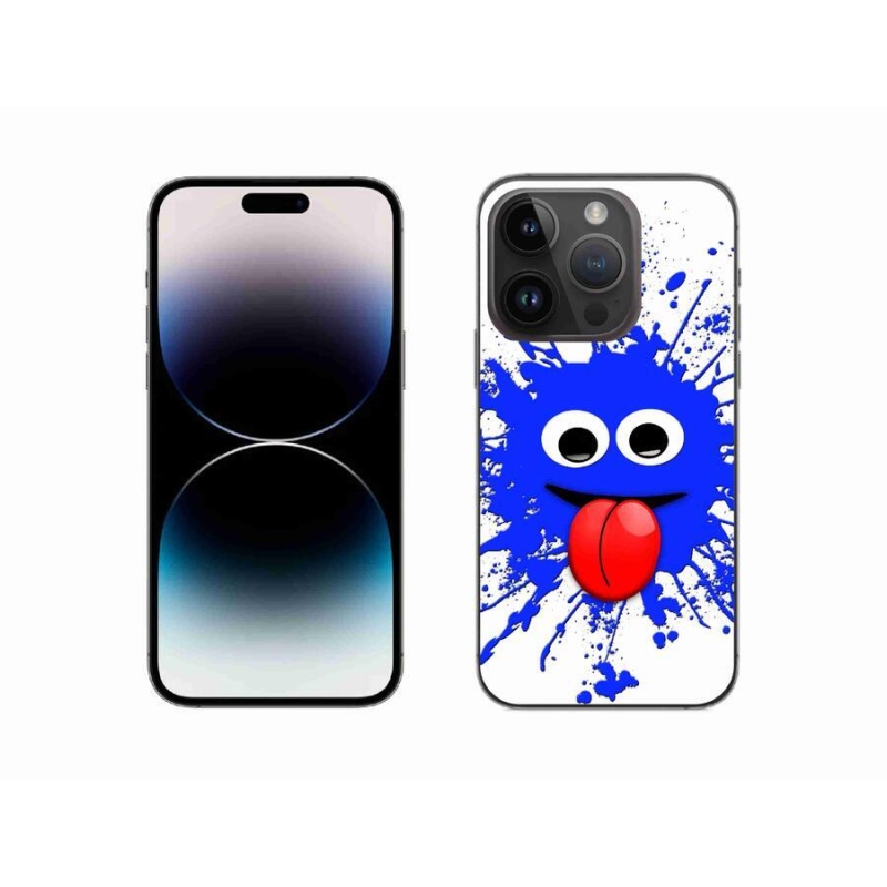 Gelový kryt mmCase na mobil iPhone 14 Pro 6.1 - strašidlo