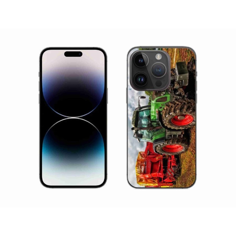 Gelový kryt mmCase na mobil iPhone 14 Pro 6.1 - traktor 4