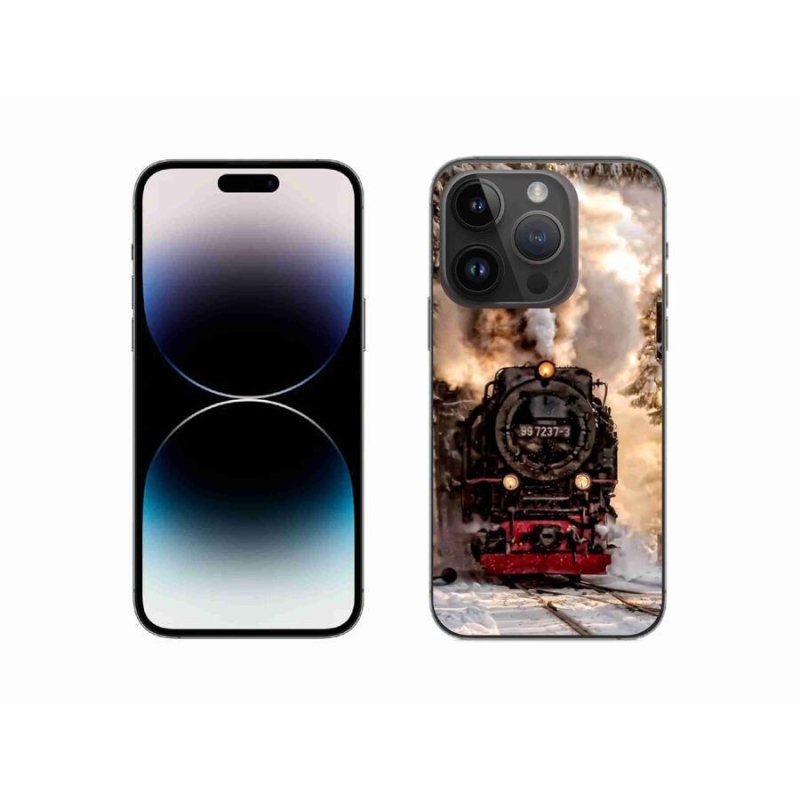 Gelový kryt mmCase na mobil iPhone 14 Pro 6.1 - vlak