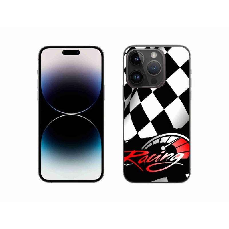 Gelový kryt mmCase na mobil iPhone 14 Pro 6.1 - závodění