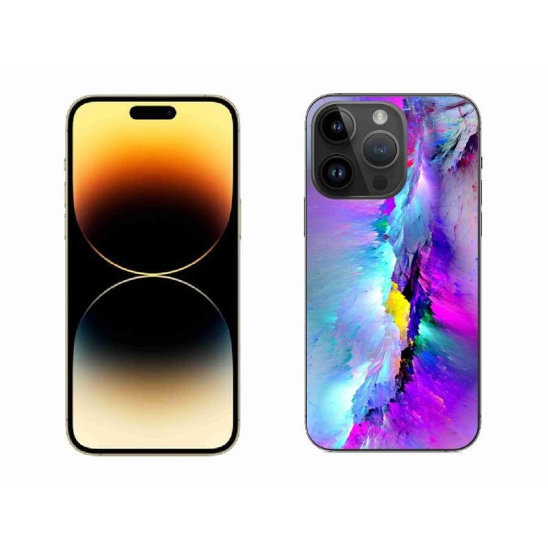 Gelový kryt mmCase na mobil iPhone 14 Pro Max 6.7 - abstrakt