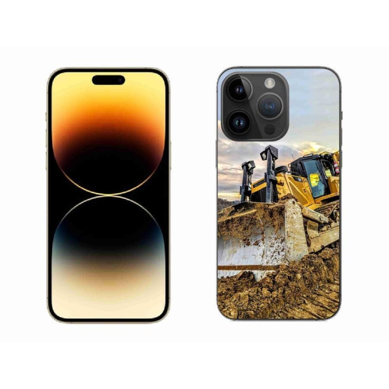 Gelový kryt mmCase na mobil iPhone 14 Pro Max 6.7 - bagr