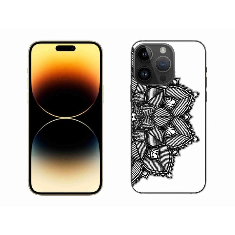 Gelový kryt mmCase na mobil iPhone 14 Pro Max 6.7 - mandala
