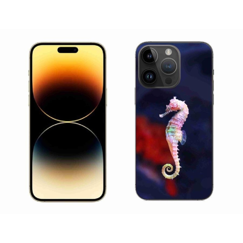 Gelový kryt mmCase na mobil iPhone 14 Pro Max 6.7 - mořský koník