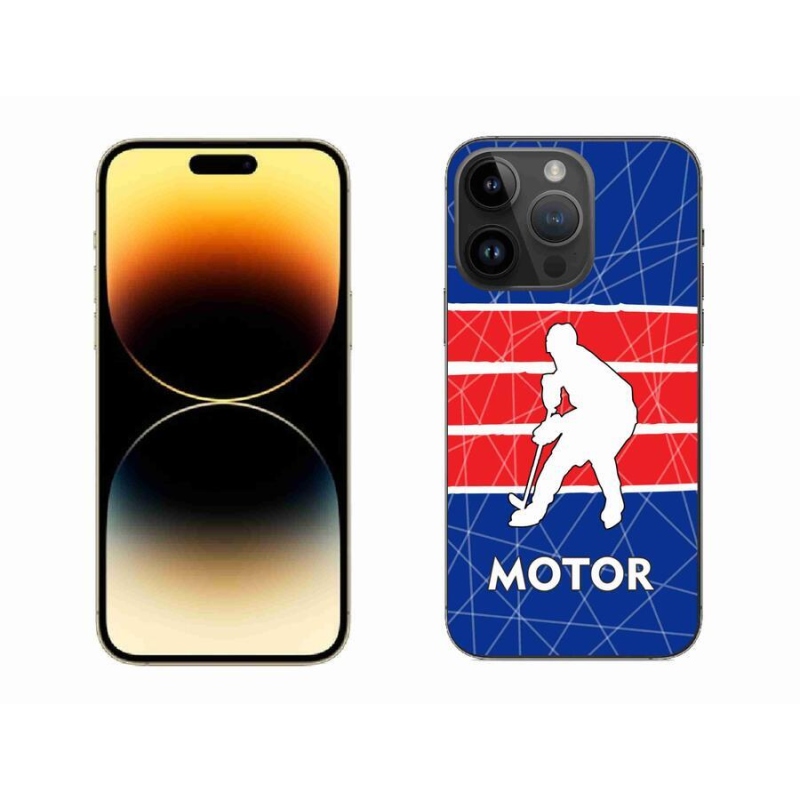 Gelový kryt mmCase na mobil iPhone 14 Pro Max 6.7 - Motor