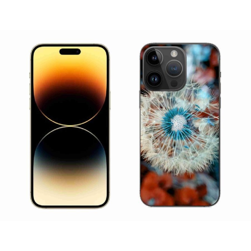 Gelový kryt mmCase na mobil iPhone 14 Pro Max 6.7 - odkvetlá pampeliška 1