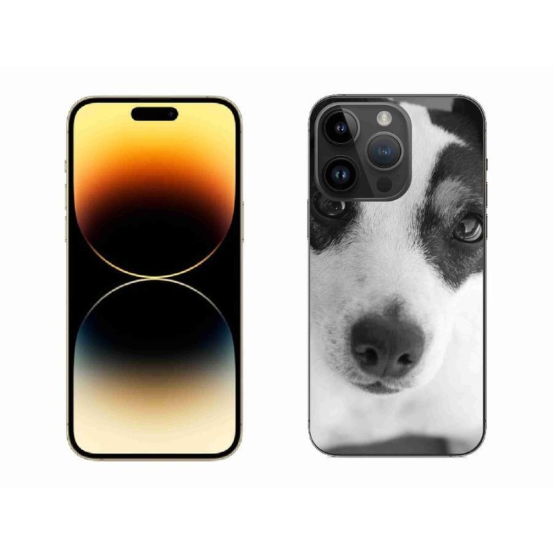 Gelový kryt mmCase na mobil iPhone 14 Pro Max 6.7 - pes