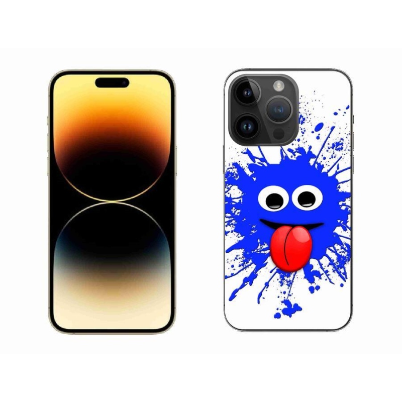 Gelový kryt mmCase na mobil iPhone 14 Pro Max 6.7 - strašidlo