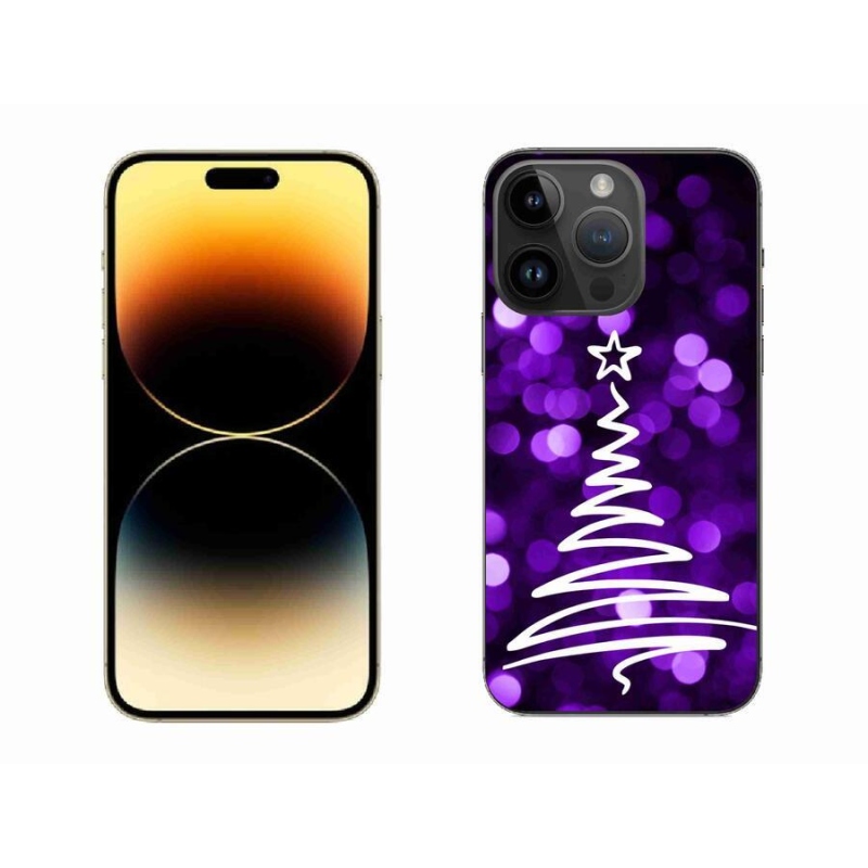 Gelový kryt mmCase na mobil iPhone 14 Pro Max 6.7 - stromek