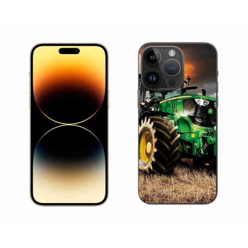 Gelový kryt mmCase na mobil iPhone 14 Pro Max 6.7 - traktor