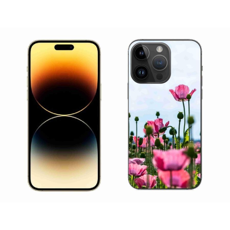 Gelový kryt mmCase na mobil iPhone 14 Pro Max 6.7 - vlčí mák