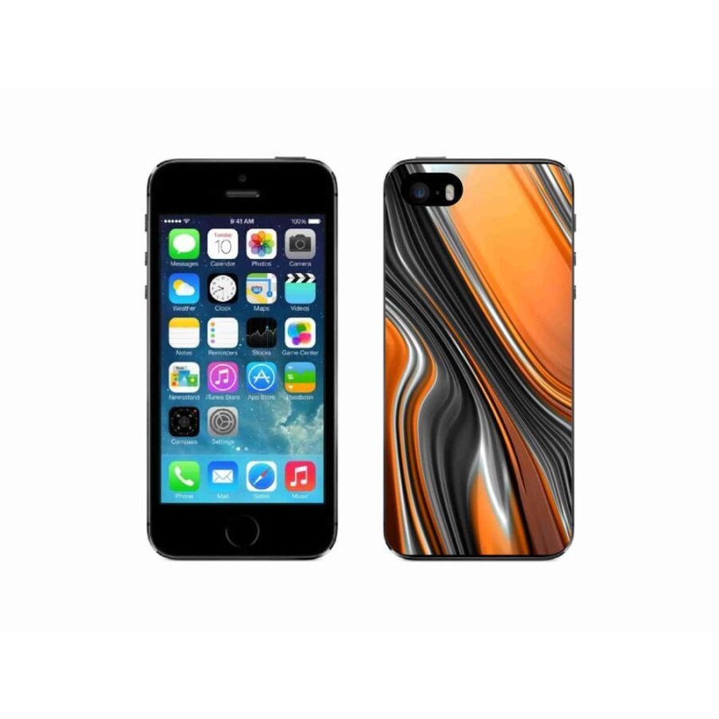 Gelový kryt mmCase na mobil iPhone 5/5s - abstrakt 3