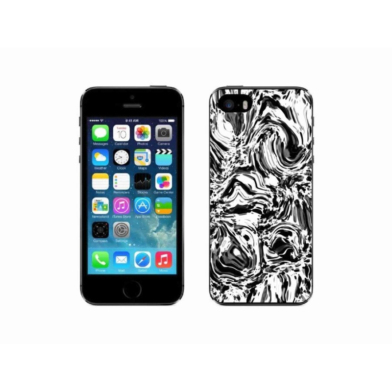 Gelový kryt mmCase na mobil iPhone 5/5s - abstrakt 4