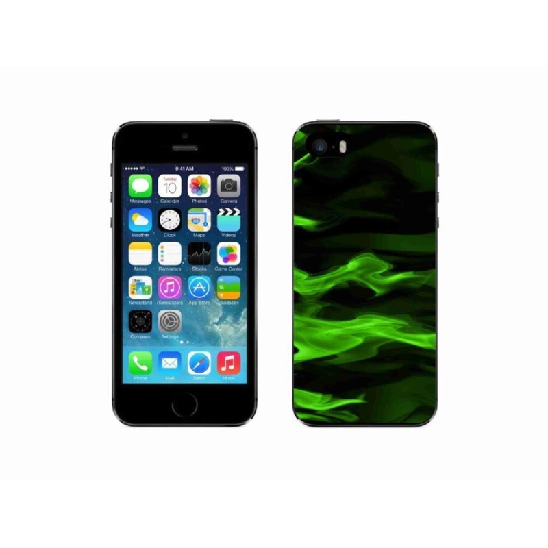 Gelový kryt mmCase na mobil iPhone 5/5s - abstraktní vzor 10