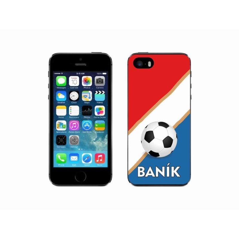 Gelový kryt mmCase na mobil iPhone 5/5s - Baník