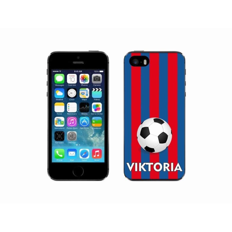 Gelový kryt mmCase na mobil iPhone 5/5s - Viktoria
