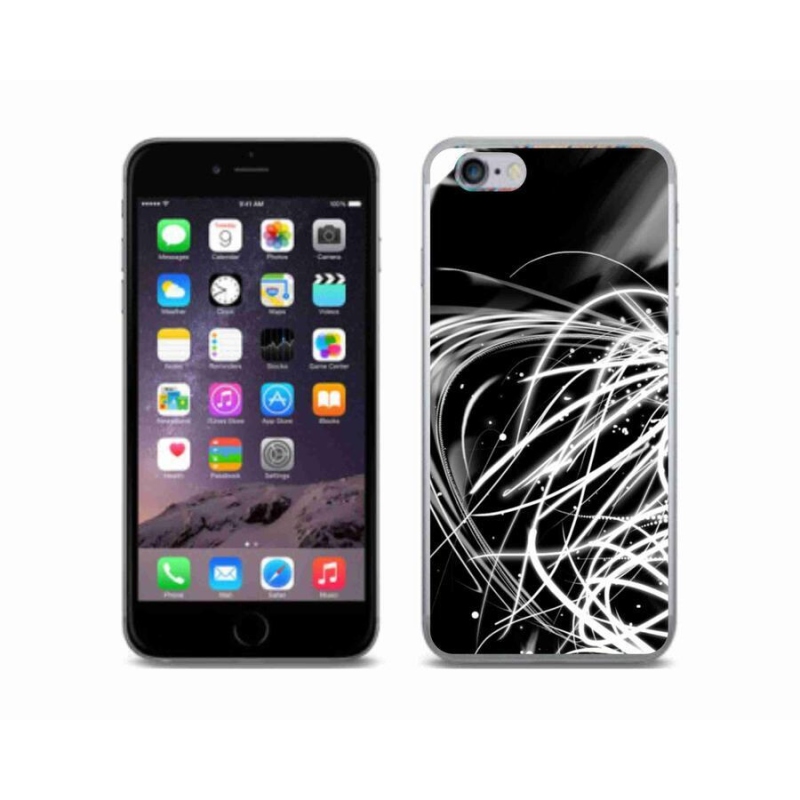 Gelový kryt mmCase na mobil iPhone 6/6S - abstrakt 2