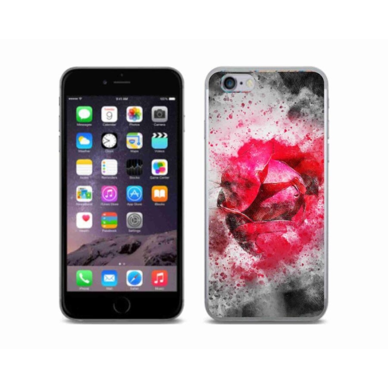 Gelový kryt mmCase na mobil iPhone 6/6S - abstrakt 9