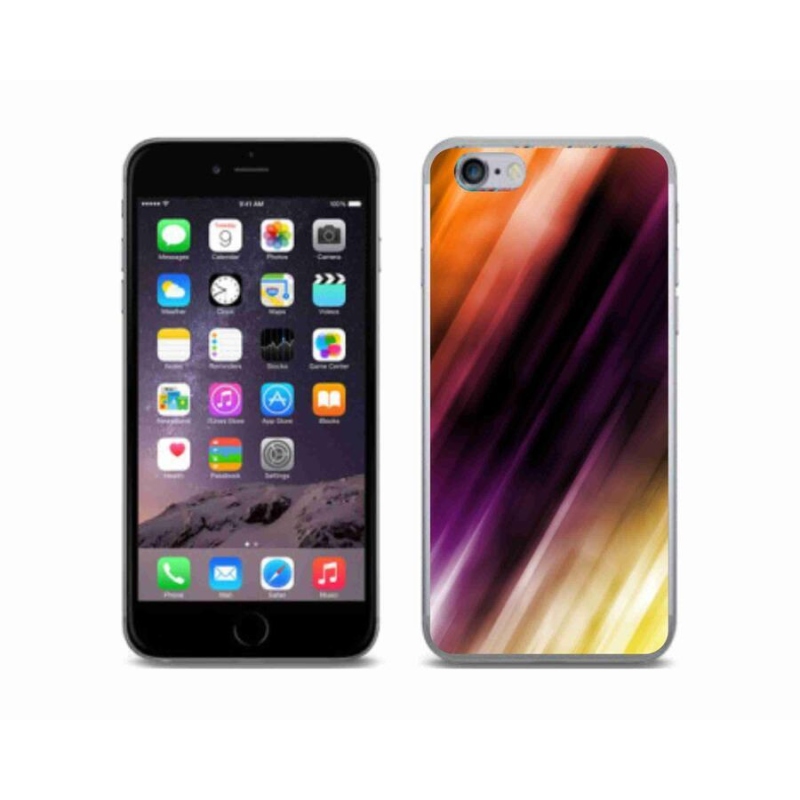 Gelový kryt mmCase na mobil iPhone 6/6S - abstraktní vzor 5