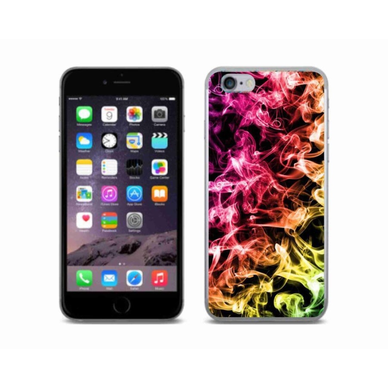 Gelový kryt mmCase na mobil iPhone 6/6S - abstraktní vzor 6