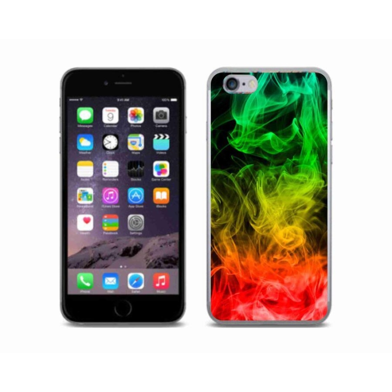 Gelový kryt mmCase na mobil iPhone 6/6S - abstraktní vzor 7