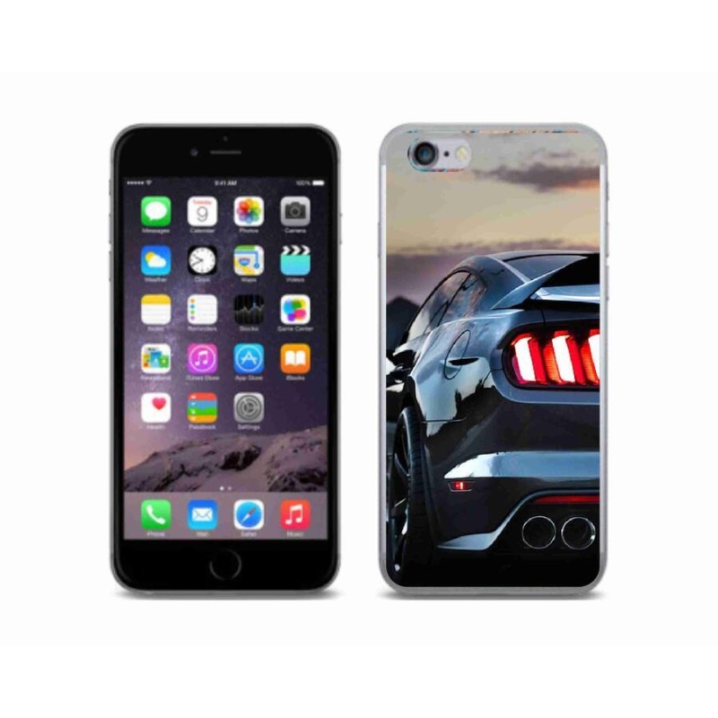 Gelový kryt mmCase na mobil iPhone 6/6S - auto 7