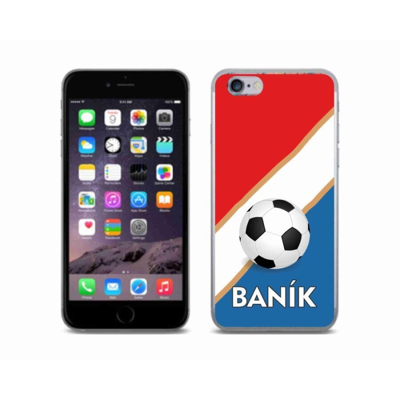 Gelový kryt mmCase na mobil iPhone 6/6S - Baník