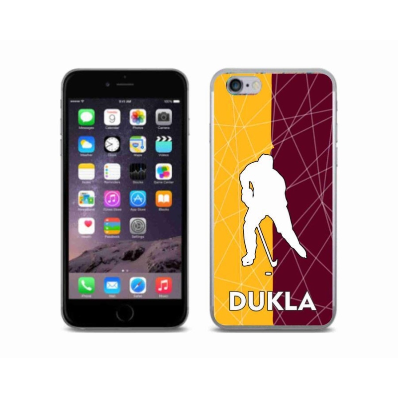 Gelový kryt mmCase na mobil iPhone 6/6S - Dukla