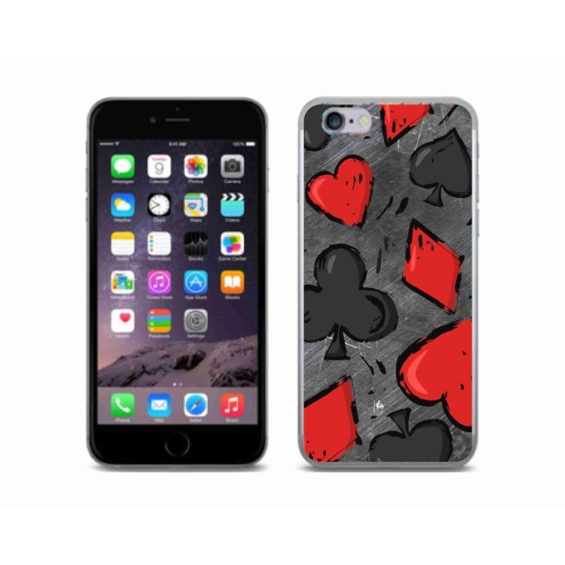 Gelový kryt mmCase na mobil iPhone 6/6S - karta 1